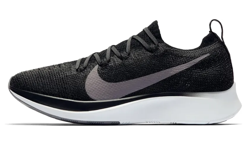 Nike Zoom Fly Flyknit ‘Black’ Black/Gunsmoke-White (AR4562-081)
