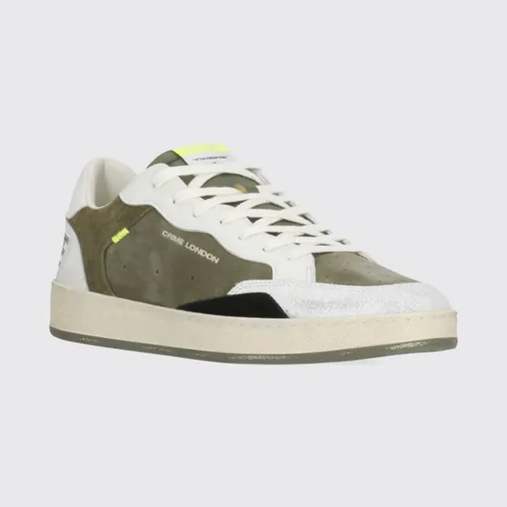 Crime Chelsea Suede Sneakers Green (19202PP810)