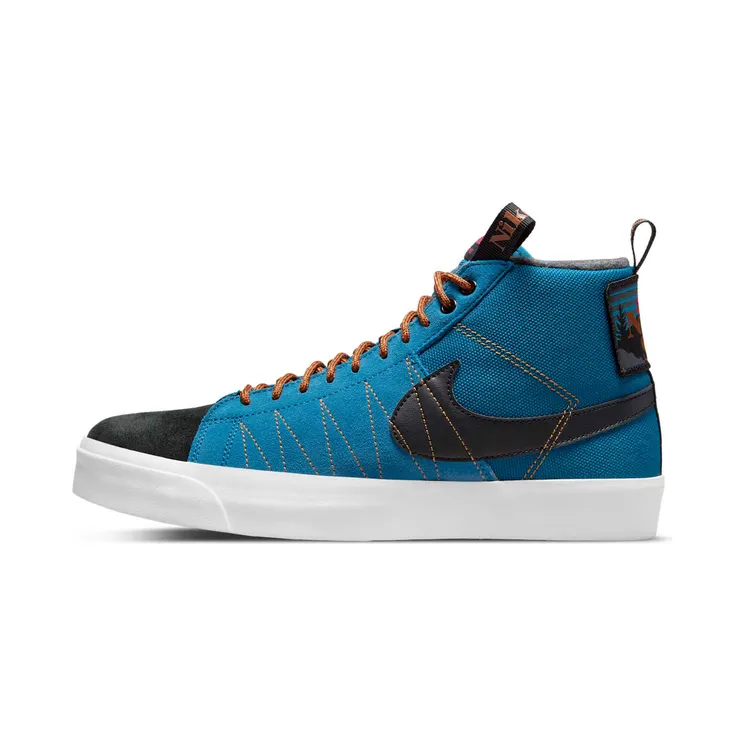 Nike SB Zoom Blazer Mid Premium Blue “Marina / Pecan / Desert Ochre / Black” (DC8903-400)