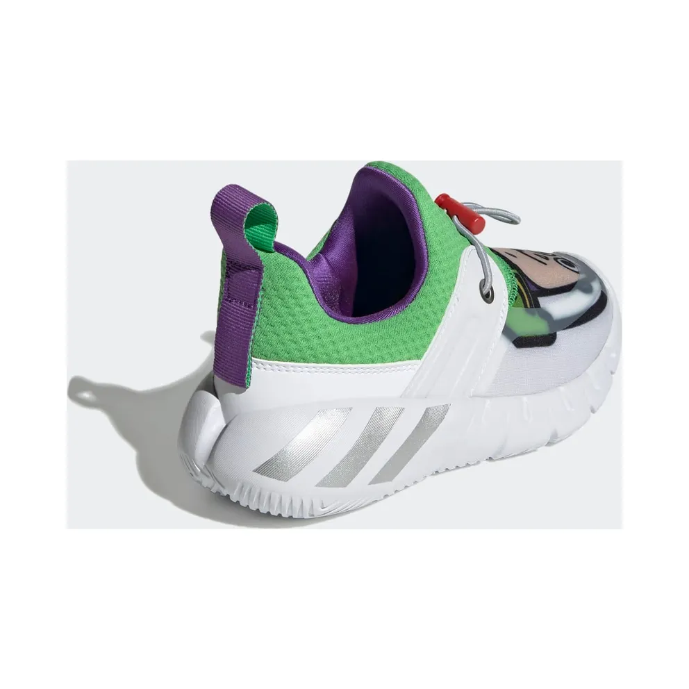 adidas x Disney Pixar Buzz Lightyear Rapidazen Slip-On Cloud White / Semi Solar Lime / Active Purple (GZ0633)