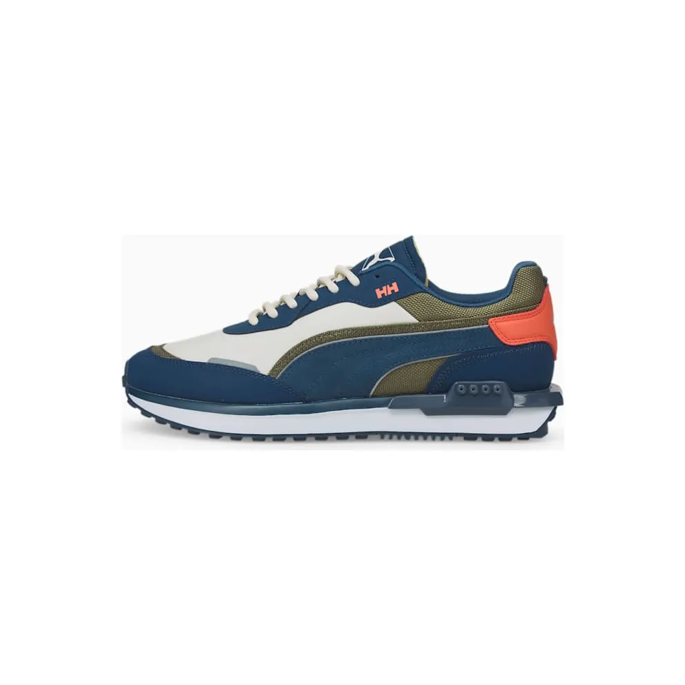 PUMA x Helly Hansen City Rider Intense Blue/White Asparagus (382338-01)