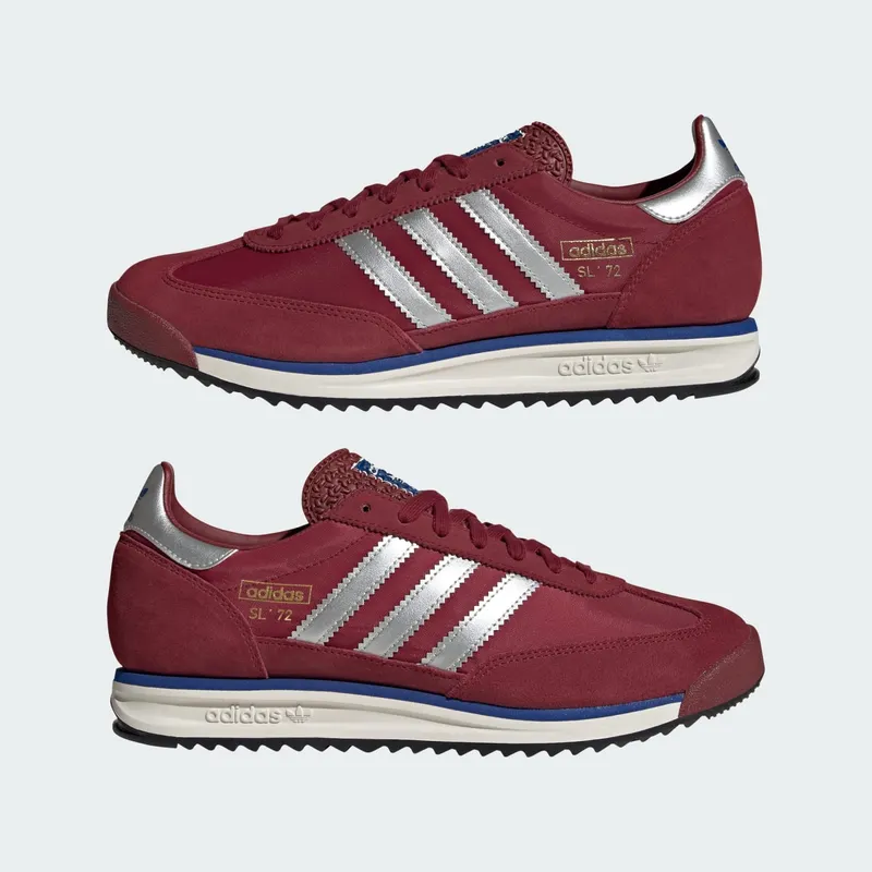 adidas SL 72 RS Noble Maroon Silver Metallic (JR8793)