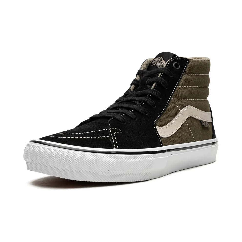 Vans Skate Sk8 Hi “Black/Olive” (VN0A5FCCBKO)