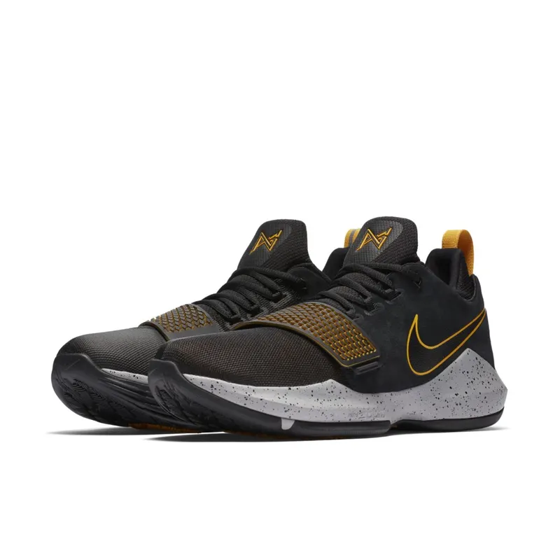 Nike PG 1 Black University Gold Black/University Gold-Wolf Grey (878627-006)