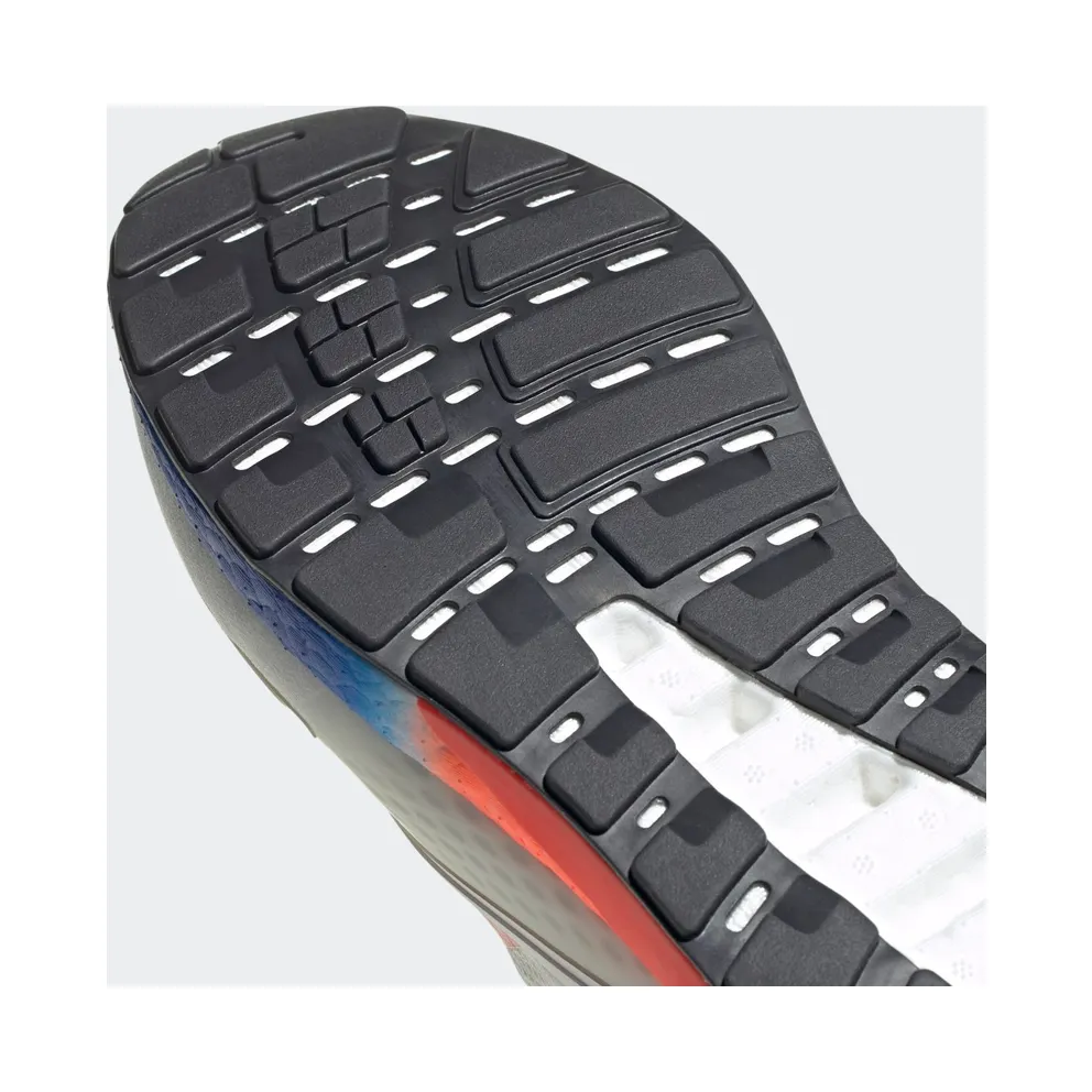 adidas ZX 2K Boost White Solar Red Blue Cloud White/Solar Red/Blue (FV9996)