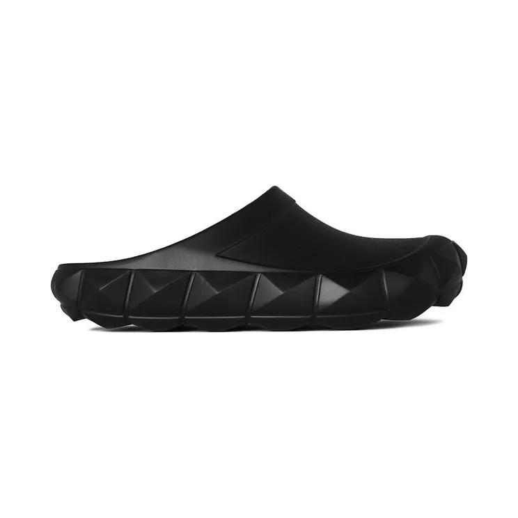 Valentino Garavani Roman Stud Turtle Slides Black (2Y2S0F92 QNA 0NO)