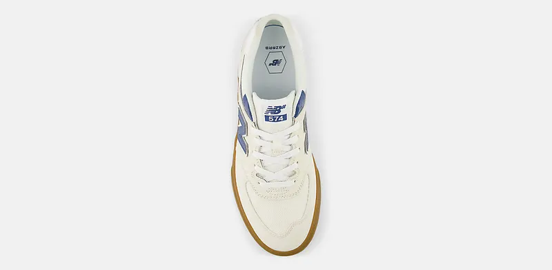 New Balance Numeric 574 Vulc Sea Salt Dark Shoreline Blue (NM574VRU)