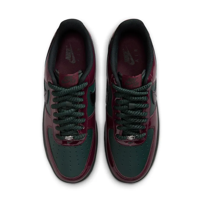 Nike Air Force 1 Low – “Black Spruce / Burgundy Crush / Black” (IX4088-352)