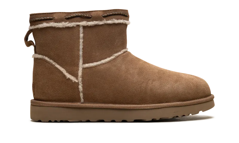 Ugg Classic Mini Shearling Braid “Chestnut” (1166751-CHE)
