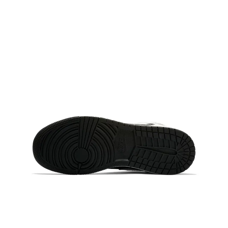 Jordan 1 Mid White Black (GS) White/Black-White (554725-113)