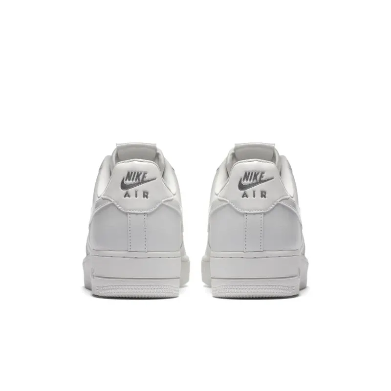 Nike Air Force 1 ’07 LV8 Summit White Summit White/Summit White-Chrome (718152-105)