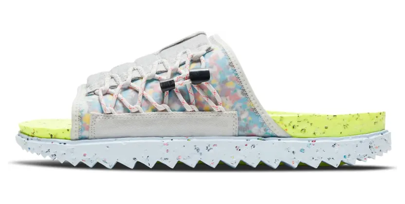 Nike Asuna Crater Slipper voor heren Grijs (DJ4629-001)