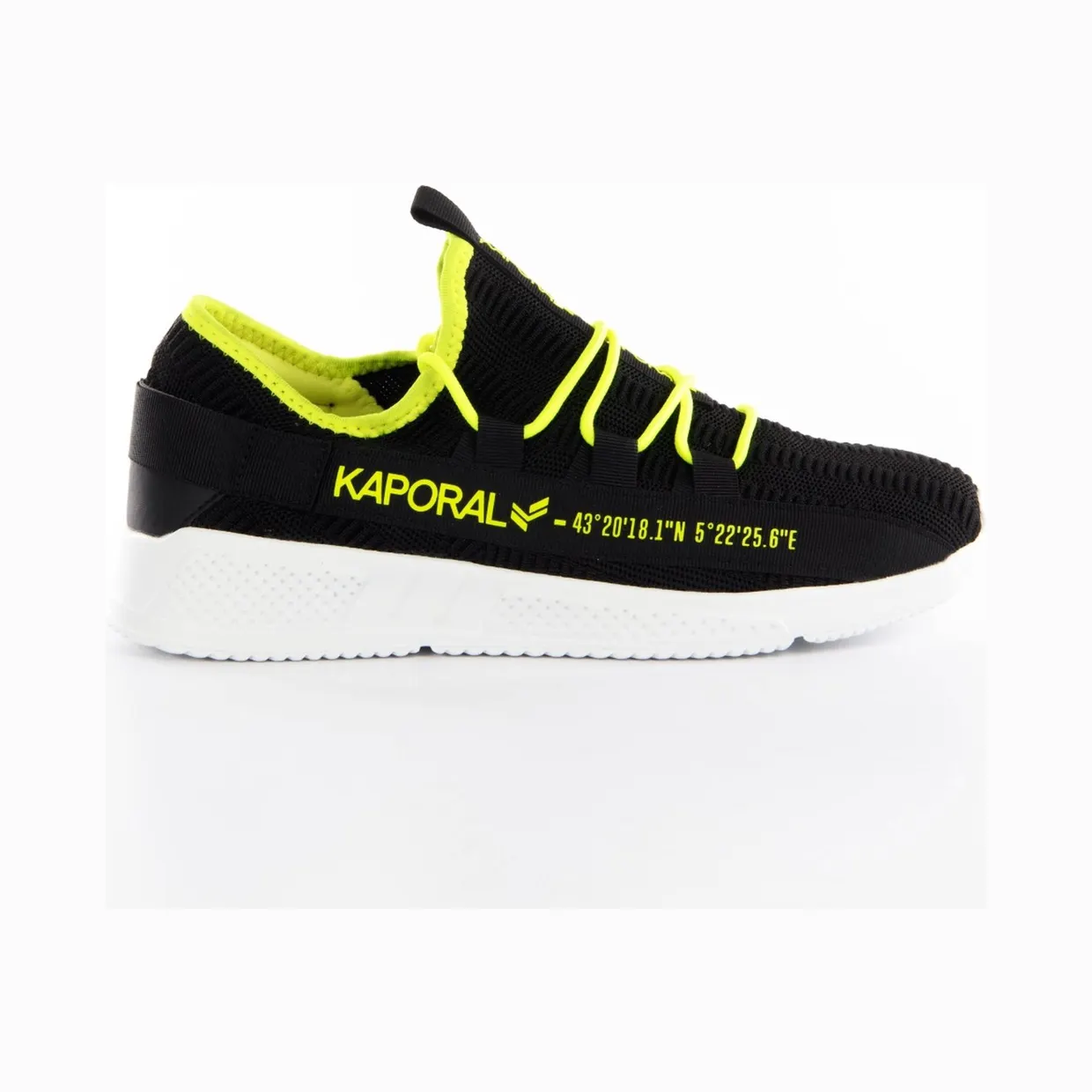 kaporal-sneaker C400099NOIRJAUNE