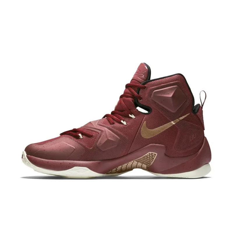 Nike LeBron 13 Bronze Team Red/Metallic Red Bronze-Black (807219-690)