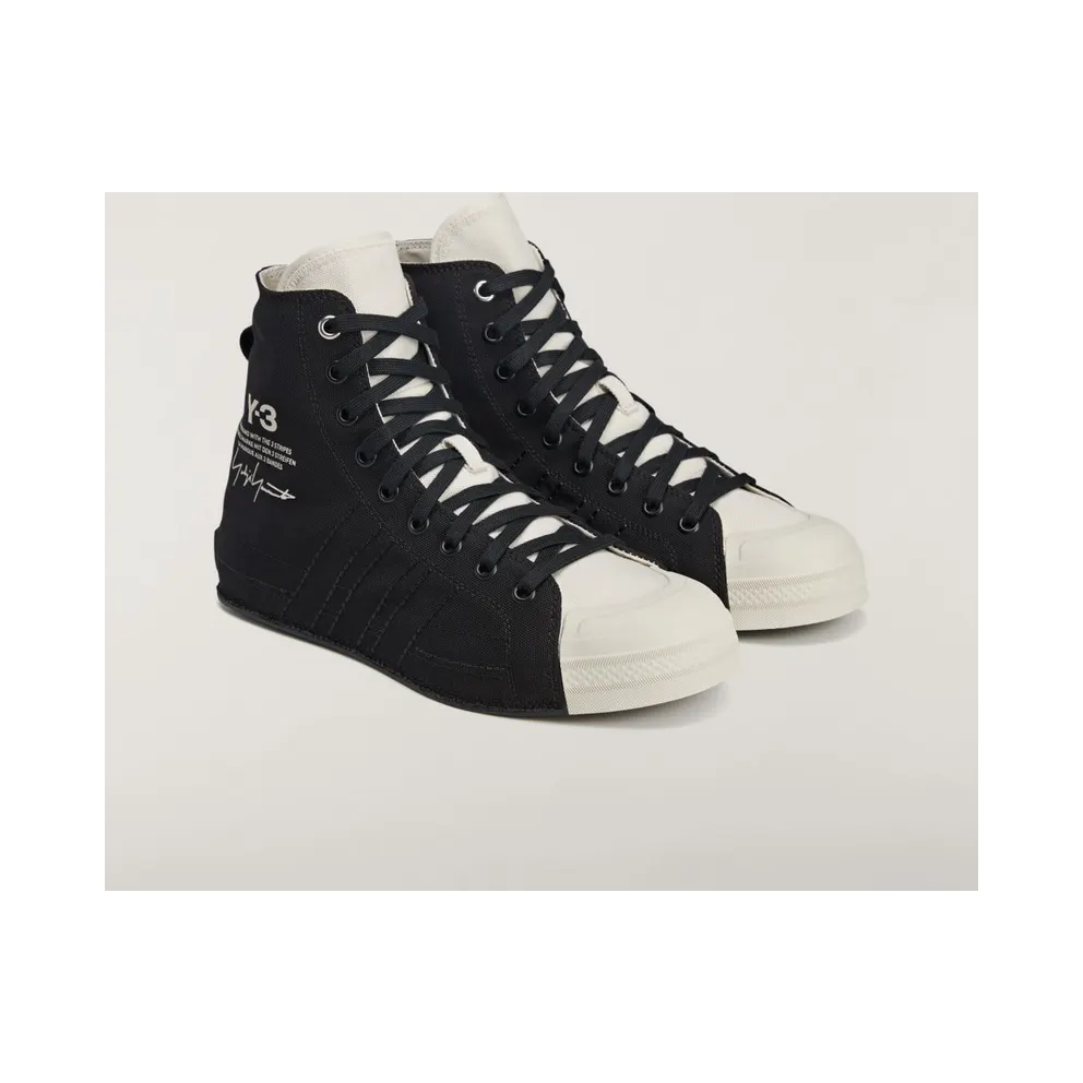 Adidas Y-3 Nizza Hi Orbit Grey / Orbit Grey / Black (JQ8818)