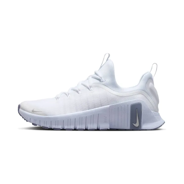 Nike Free Metcon 6 “White / Half Blue / Metallic Silver” (FJ7126-110)