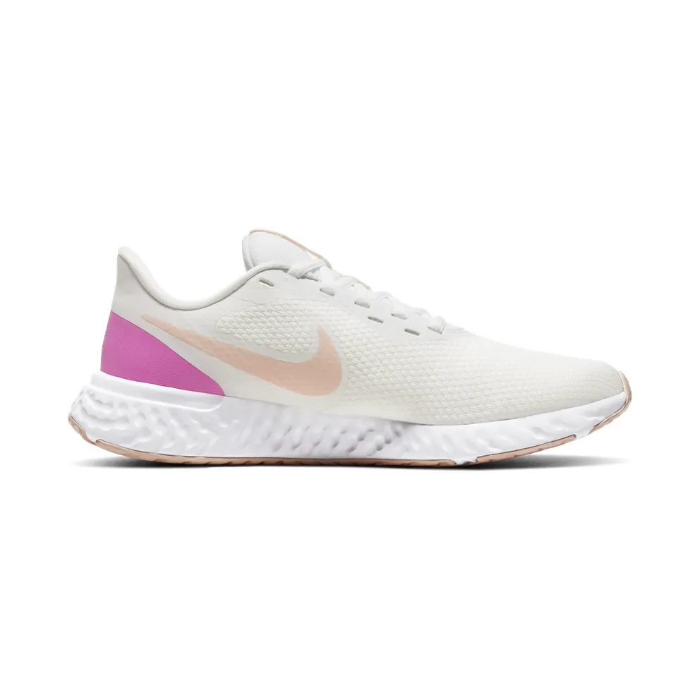 Nike Revolution 5 Summit White (W) Summit White/Fire Pink/Washed Coral (BQ3207-103)