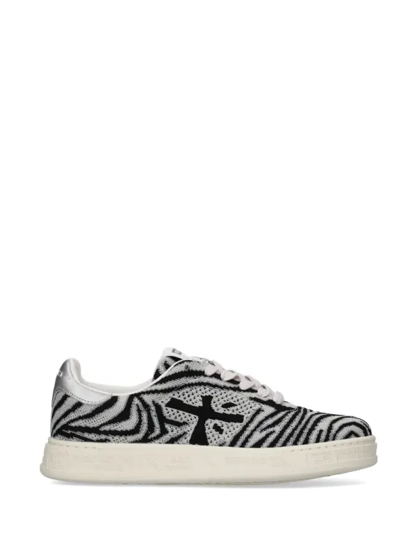 Premiata Qunind with zebra-print – Grey (QUINND8258)