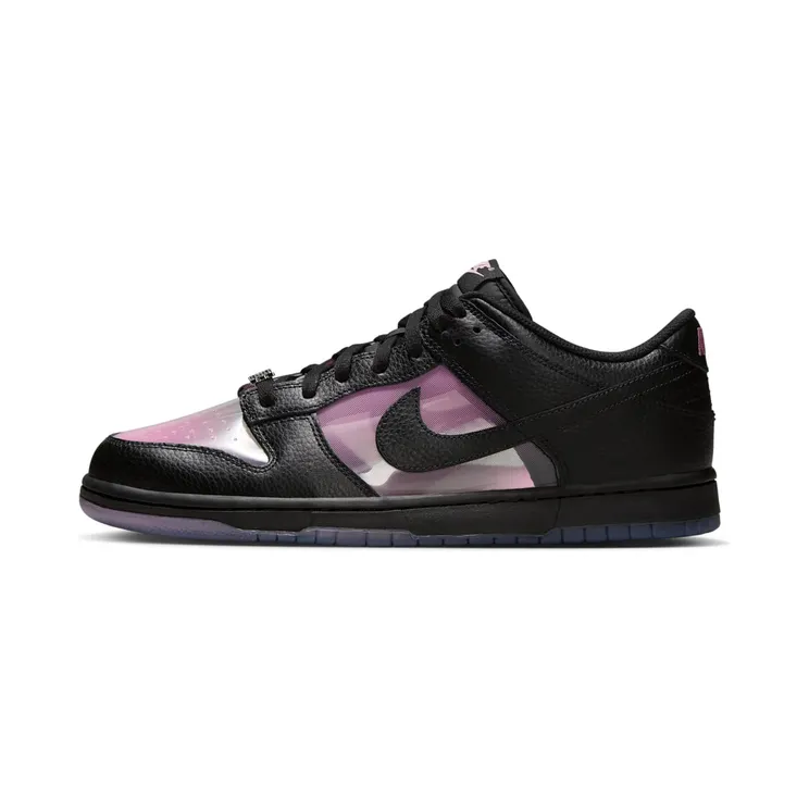 Nike Dunk Low Transparent “Pink Rise / Black” (IM3077-600)
