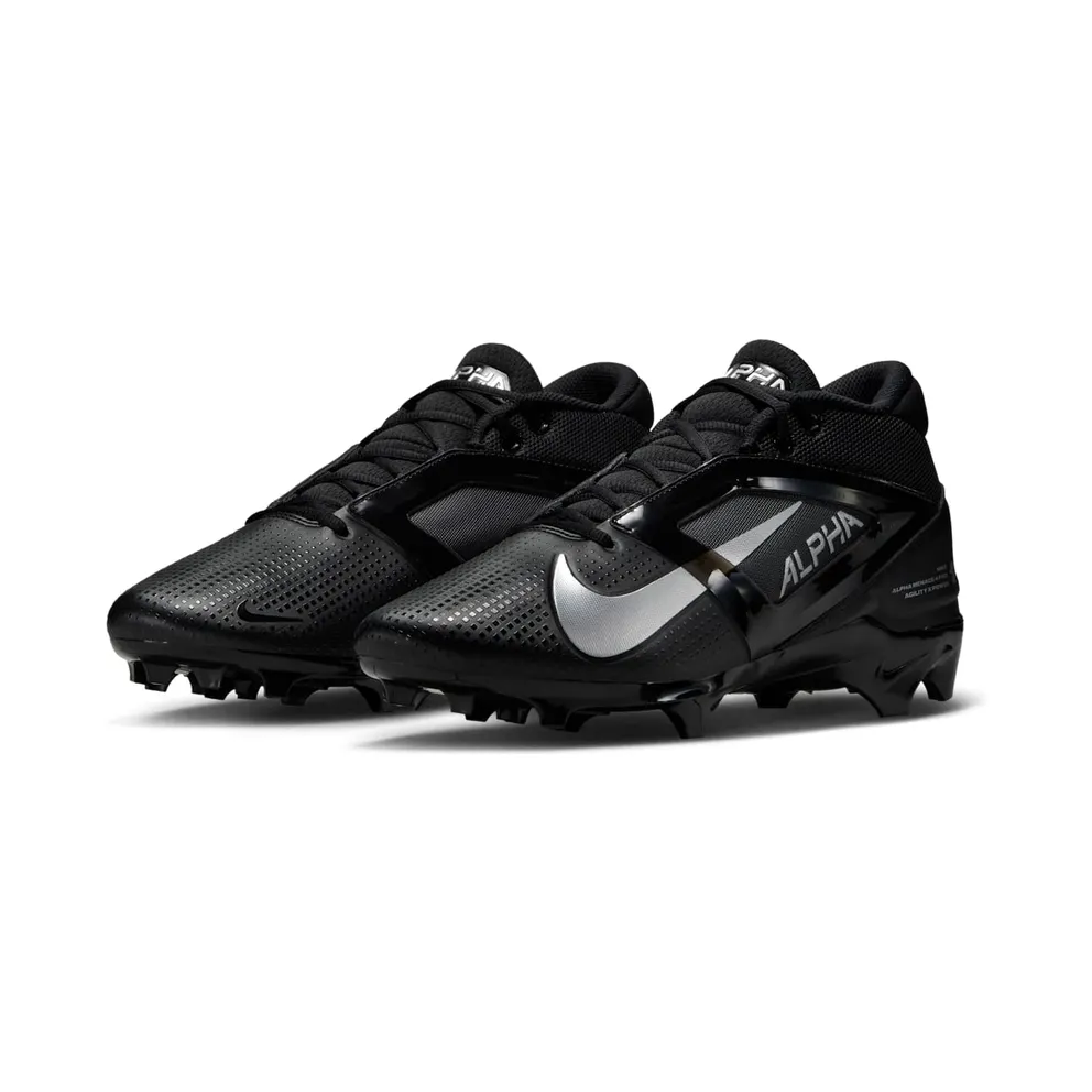 Nike Alpha Menace 4 Pro Black Metallic Silver (FD7037-002)