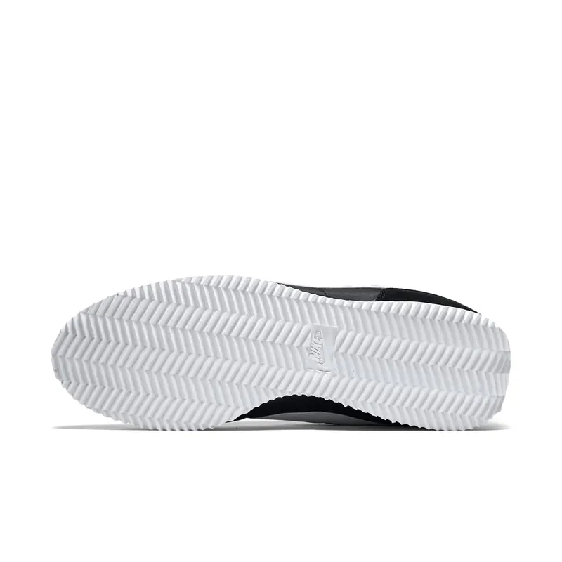 Nike Cortez Basic Nylon Black White-Metallic Silver Black/White-Metallic Silver (819720-011)