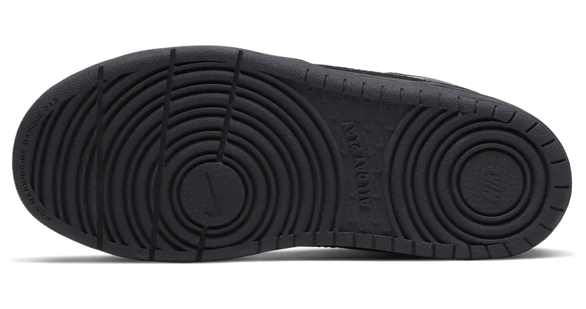 Nike Court Borough Mid 2 Zwart (CD7783-001)
