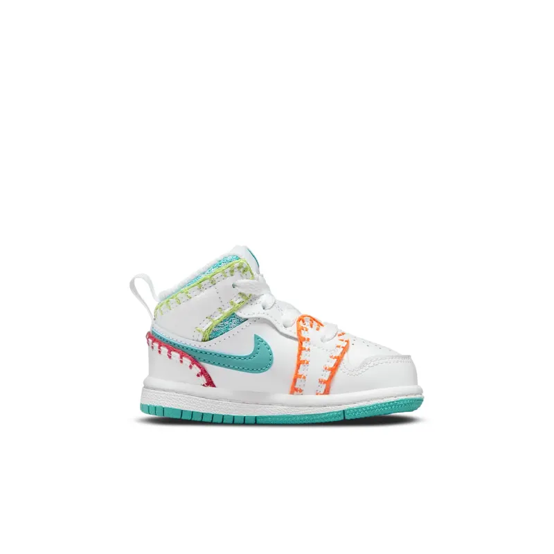 Jordan 1 Mid SE Washed Teal Rush Pink (DM6220-100)