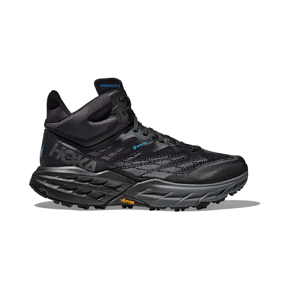 Hoka One Speedgoat 5 Mid Gore-Tex Triple Black (1127918-BBLC)