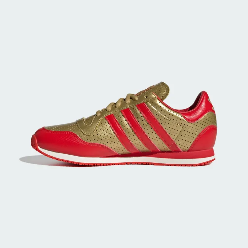 Adidas Galaxy OG Gold Metallic / Red / Off White (JR5695)