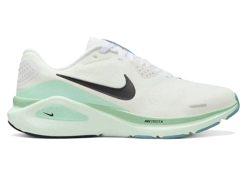 Nike Structure 26 White Black Barely Green (HJ1101-100)