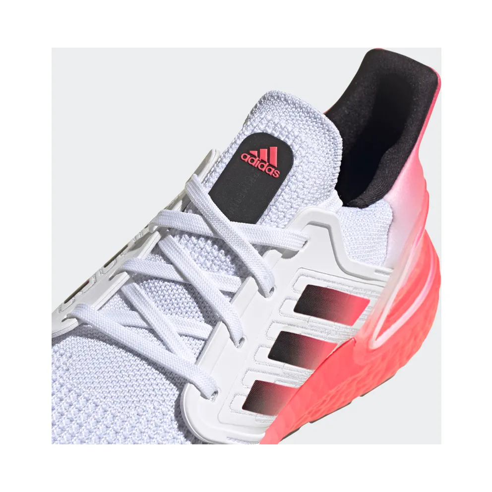 Adidas UltraBoost 20 ‘Pink Gradient’ Cloud White/Core Black/Signal Pink (EG5177)