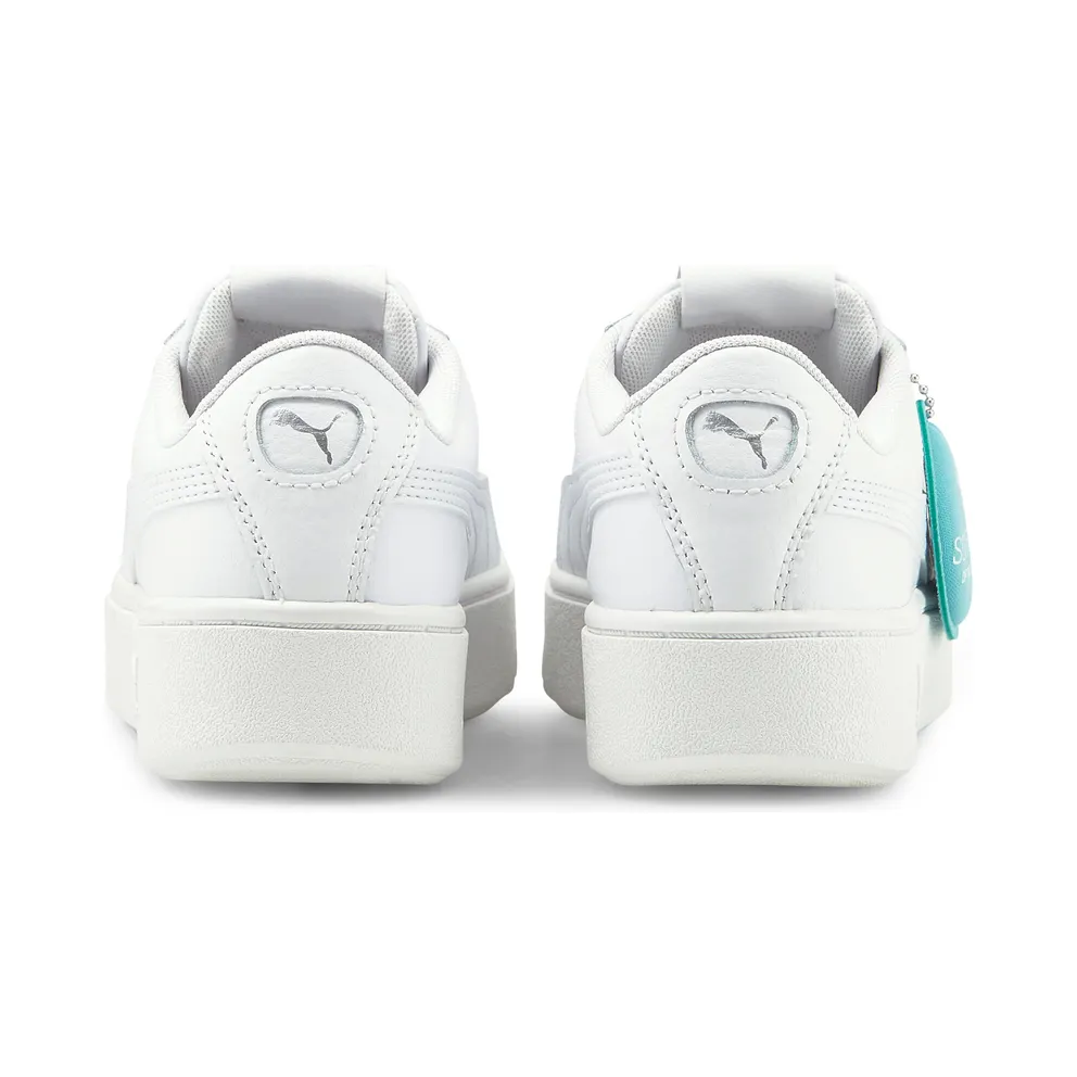 Puma Vikky Stacked “Puma White / Puma White” (369143_02)