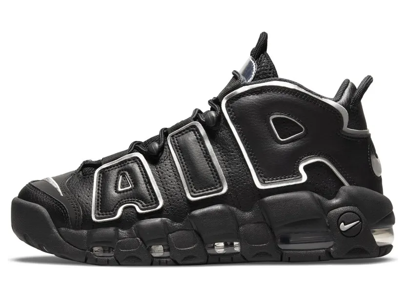 Nike Air More Uptempo Black Silver (W) (DQ0839-001)
