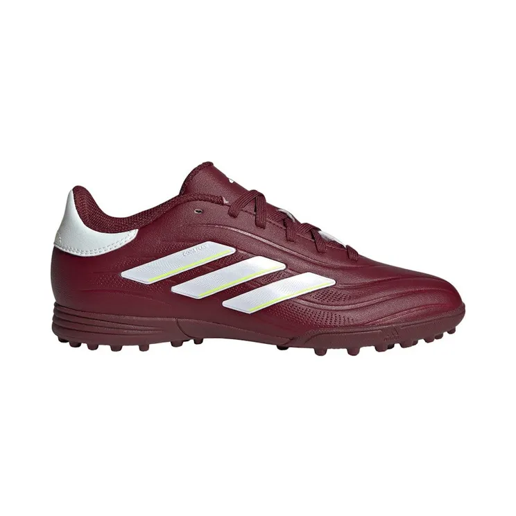 adidas Copa Pure II League Turf Shadow Red Cloud White Team Solar Yellow (IE7526)