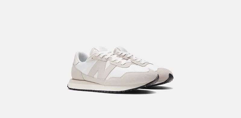 New Balance 237 Sea Salt White Black (MS237SE)