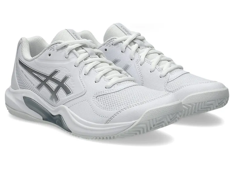 ASICS GEL-DEDICATE 9 CLAY “White / Pure Silver” (1042A314-101)