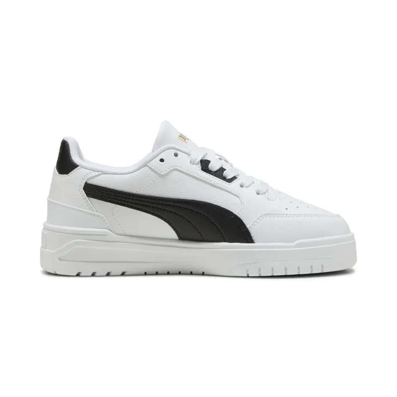 Puma Shuffle Downtown Low “Puma White / Puma Black / Puma Gold” (403739_02)