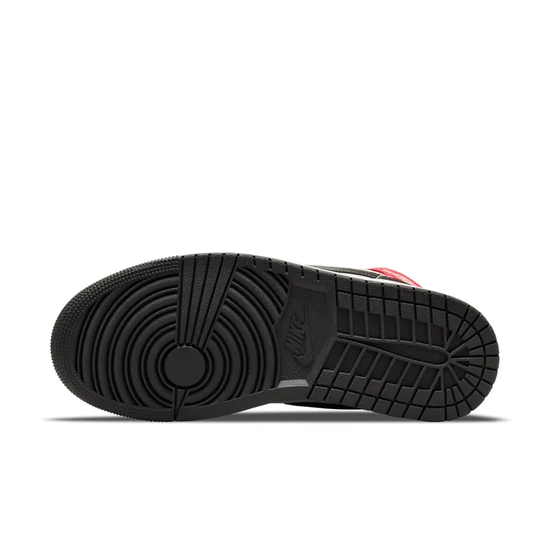 Air Jordan 1 Mid Light Orewood Brown – “Light Orewood Brown / Bright Crimson / White” (DQ6078-100)
