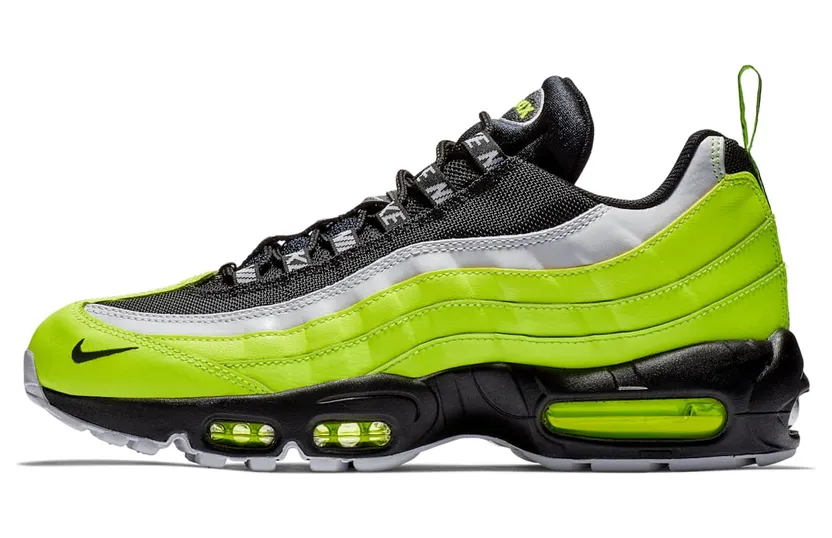 Nike Air Max 95 PRM “Volt / Volt Glow / Barely Volt / Black” (538416-701)