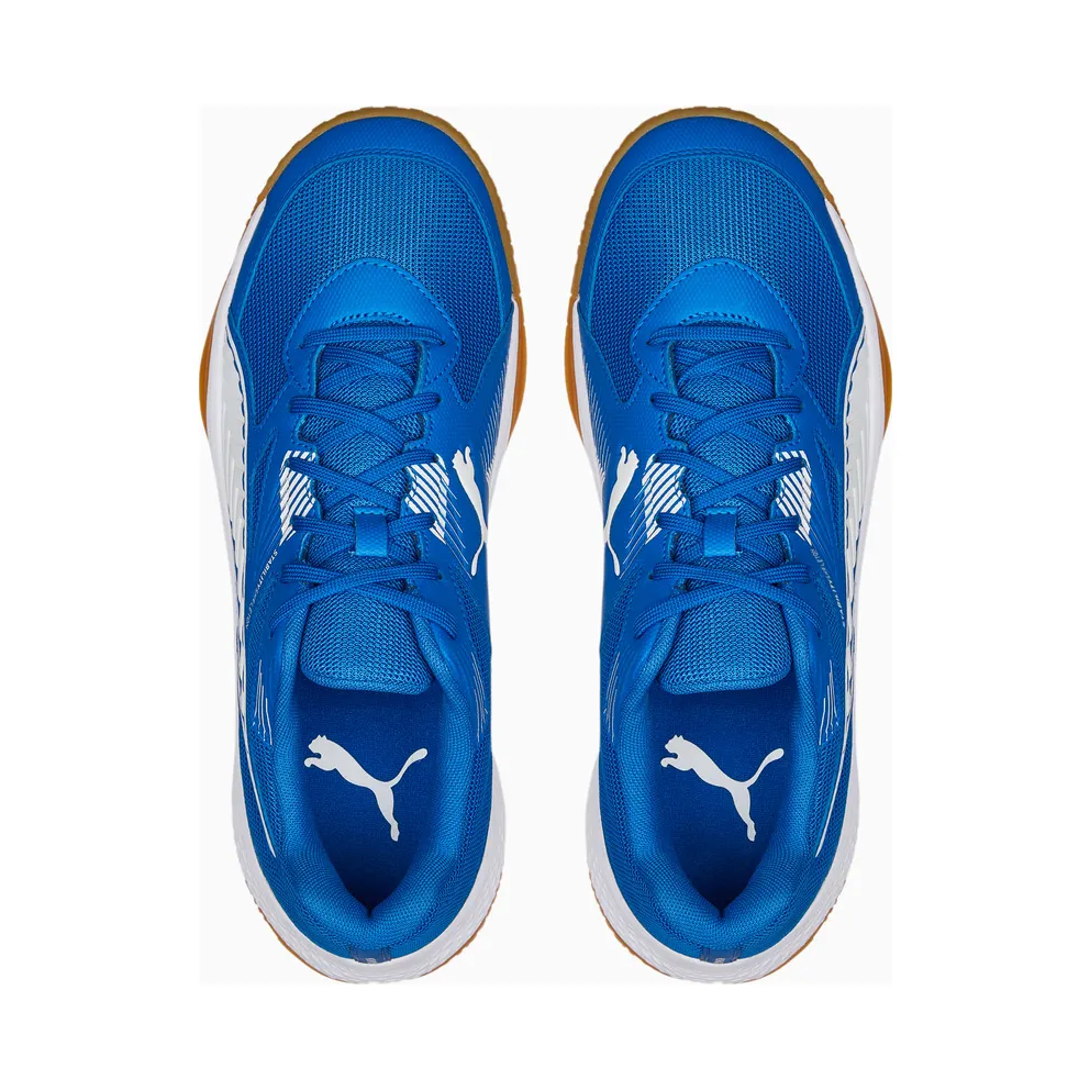 Puma Solarflash II Indoor Sports Shoes White/Blue (106882-03)