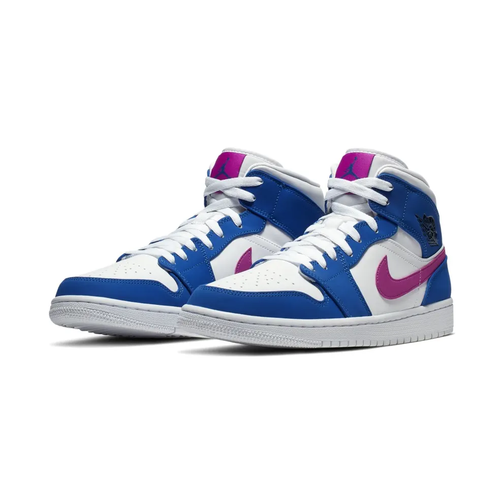 Jordan 1 Mid Hyper Royal Hyper Violet Hyper Royal/Hyper Violet-White (554724-451)