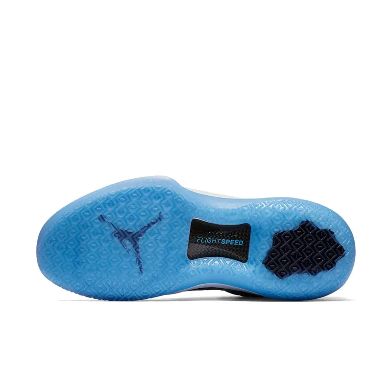 Jordan XXXII Low UNC Win Like 82 University Blue/Metallic Silver-Black-White (AA1256-401)
