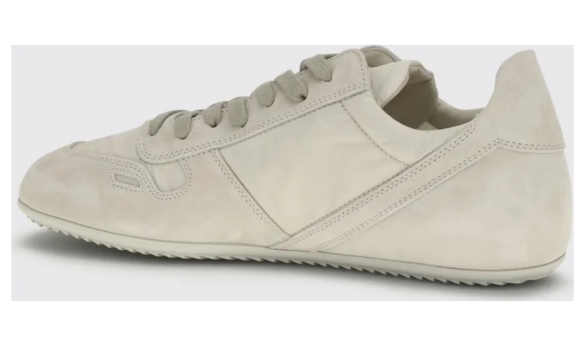 Rick owens Nylon and Suede Sneakers Pearl (RU01F2889888) (2)