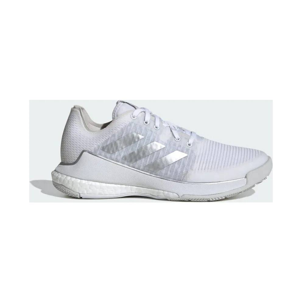 Adidas Crazyflight Volleybalschuhe Cloud White / Silver Metallic / Grey One (IG3970)