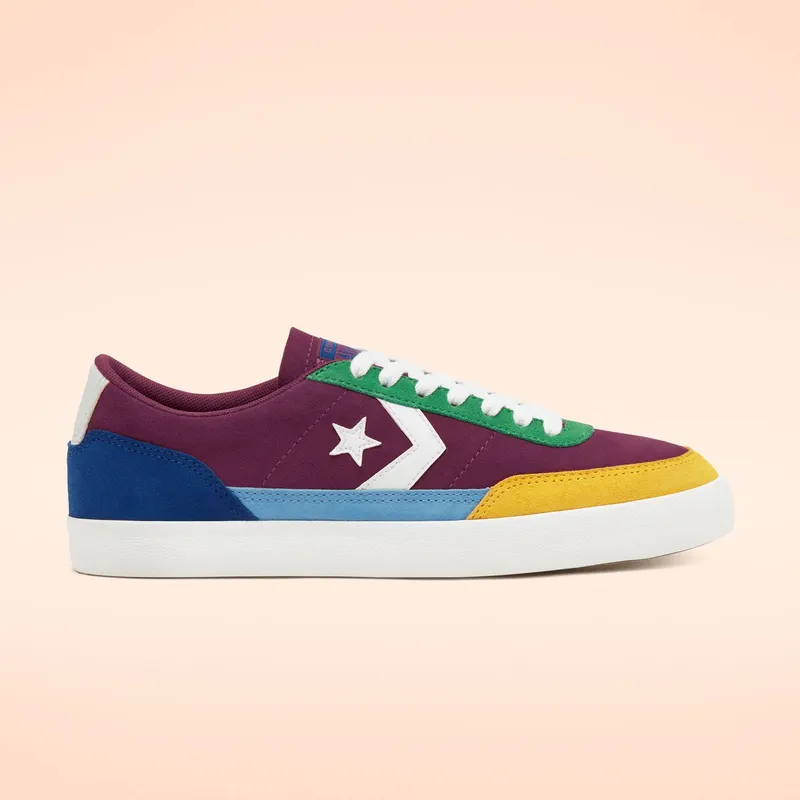 Converse Net Star Classic Low ‘Twisted Prep – Rose Maroon’ Rose Maroon/Amarillo/Rush Blue (166859C)
