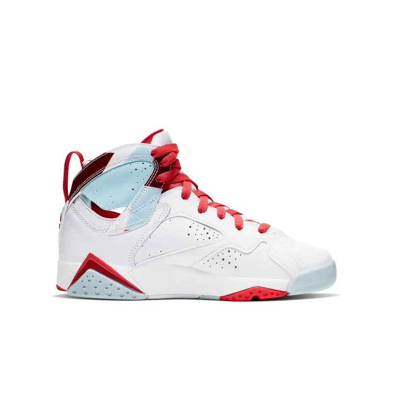 Jordan 7 Retro Topaz Mist (GS) White/White-Topaz Mist-Ember Glow-Gym Red (442960-104)