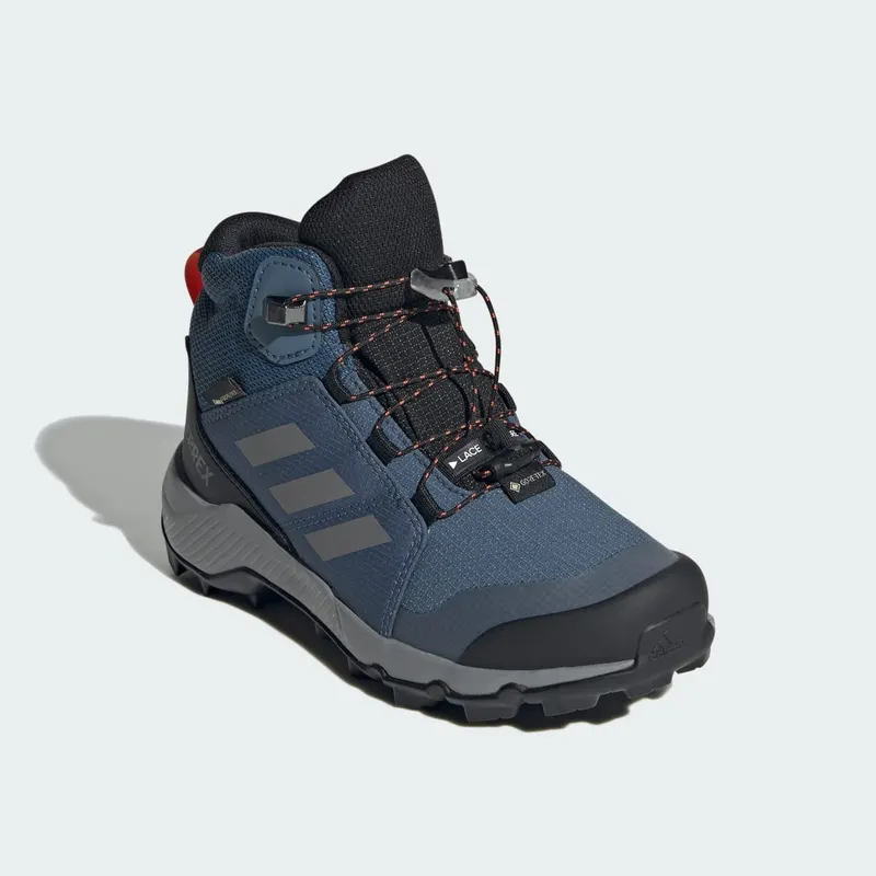Adidas Terrex Mid GORE-TEX Hiking Wonder Steel / Grey Three / Semi Impact Orange (JI1355)