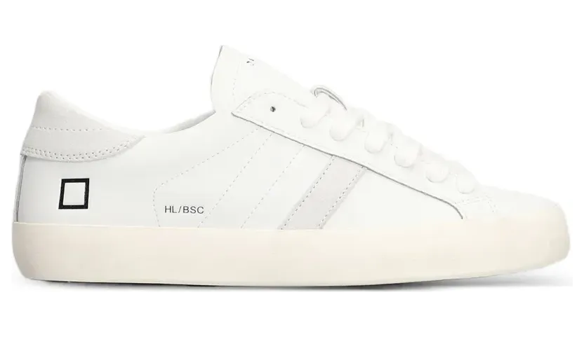 D.A.T.E. Hill Low leren sneakers – Wit (M451HLBAWH)