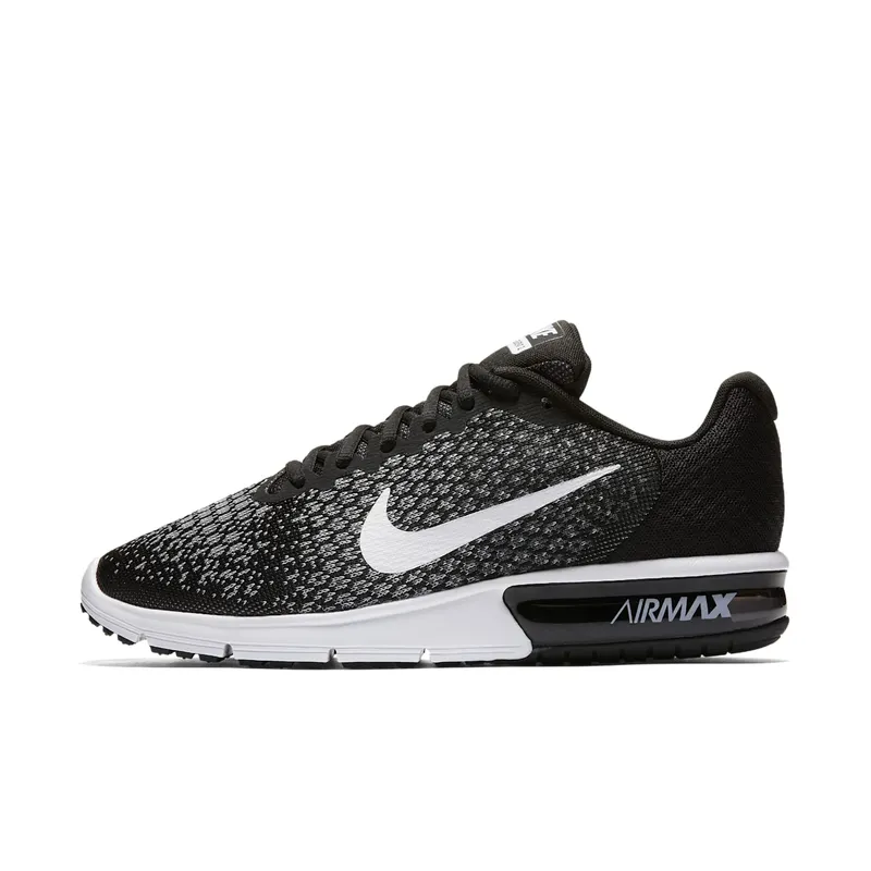 Nike Air Max Sequent 2 “Black / Dark Grey / Wolf Grey / White” (852461-005)