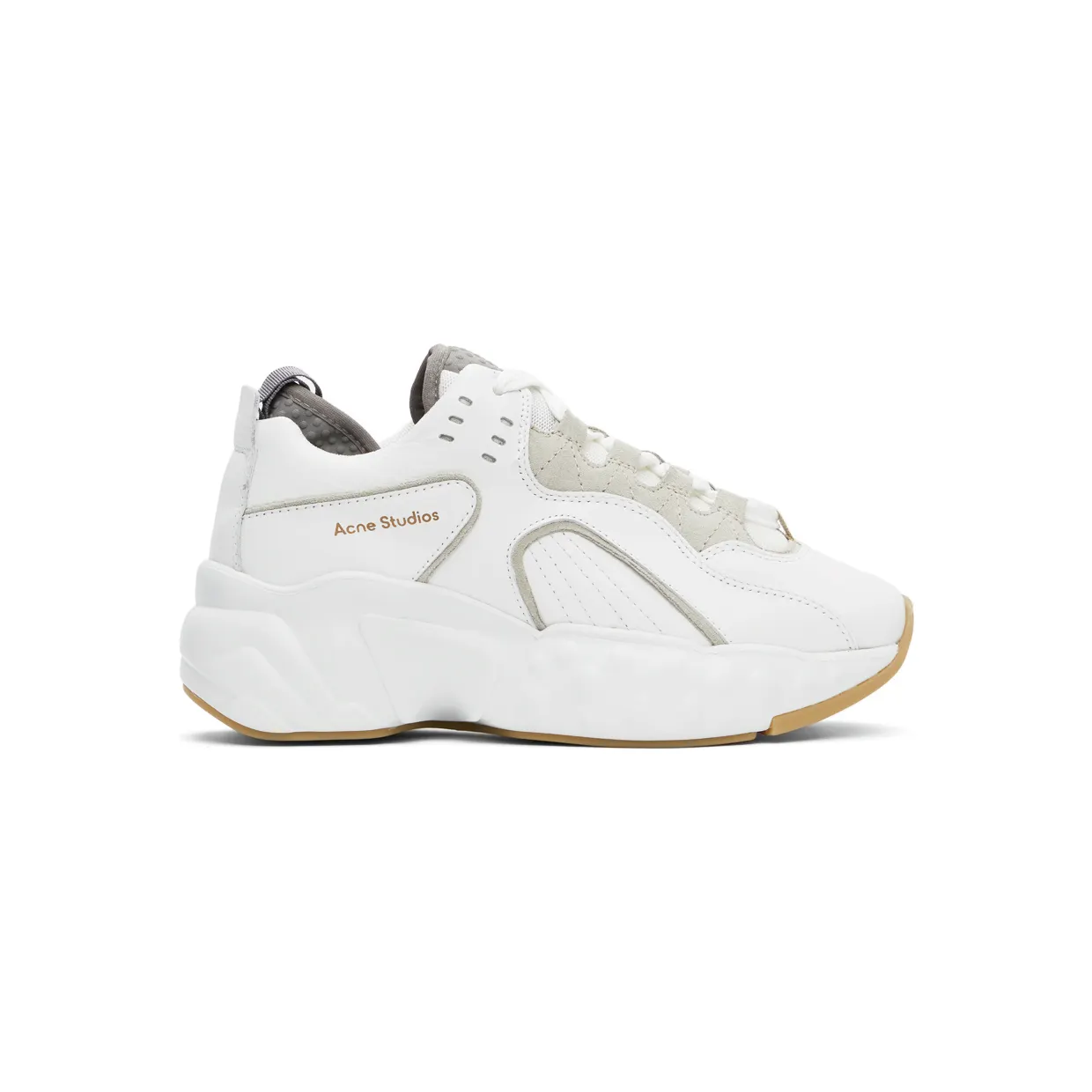 Acne Studios White Nappa Sneakers (AD0285-)